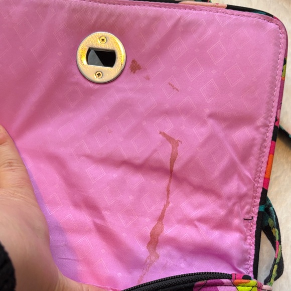 Vera Bradley Floral Crossbody Bag - Picture 4 of 8